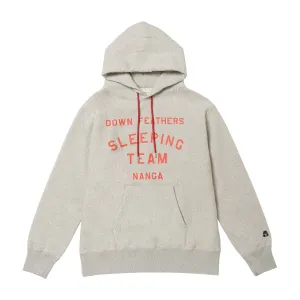 【直営店限定】NANGA×TACOMA FUJI RECORDS DOWN FEATHERS SLEEPING TEAM HOODIE(UNISEX)