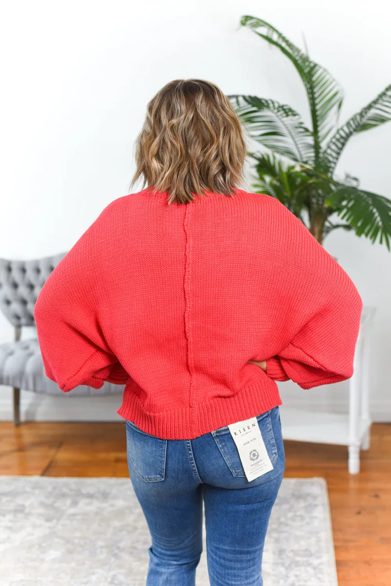 Natasha Pearl Button Sweater