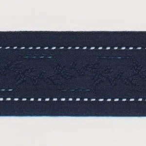 Natural Lacy Ribbon #47 Night Blue