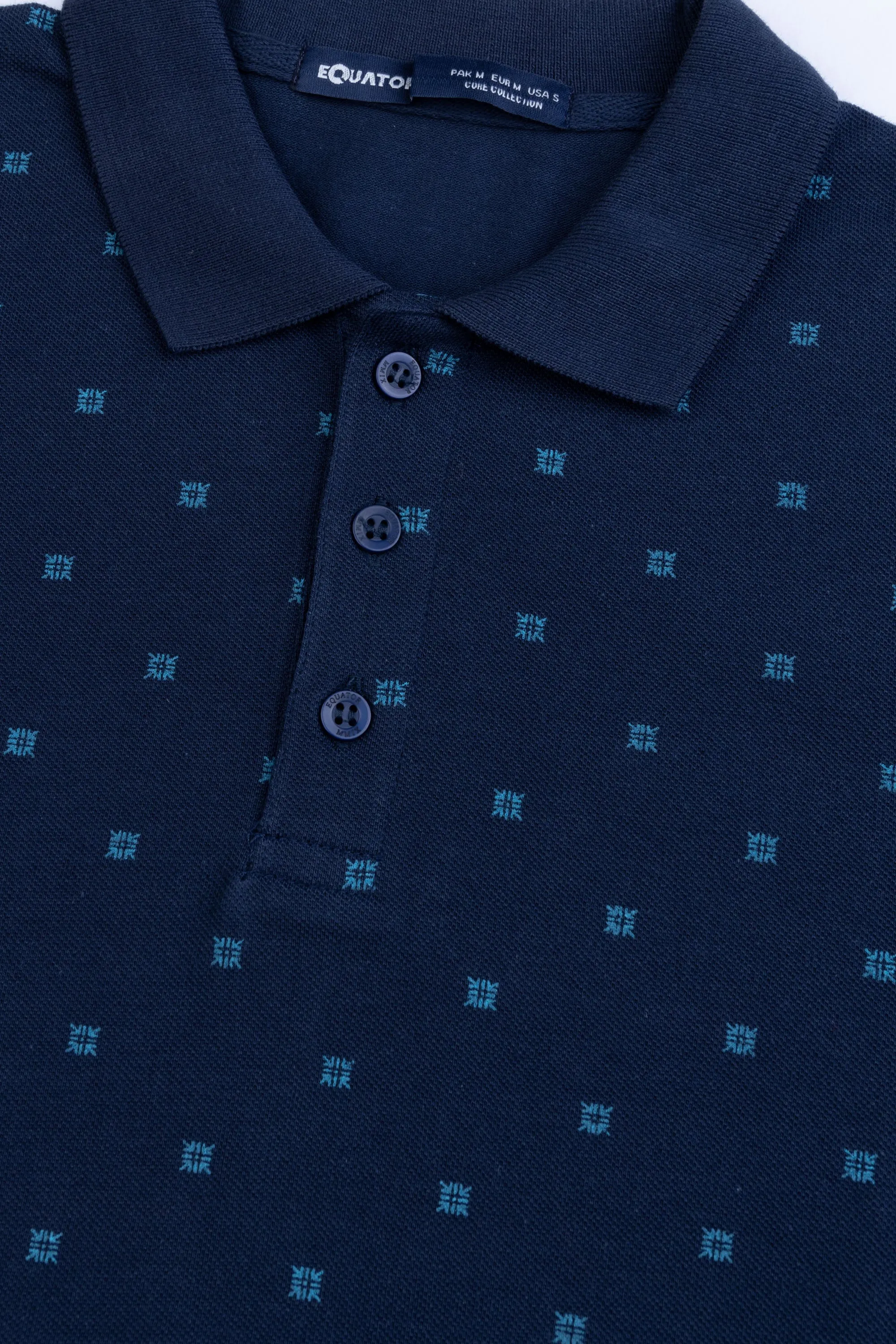 Navy Collar T-Shirt