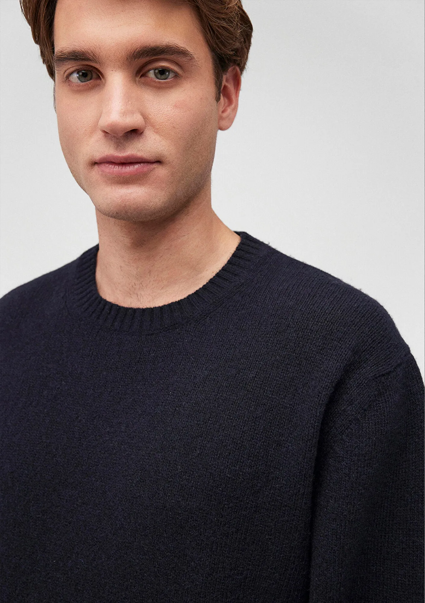 Navy Crewneck Sweater
