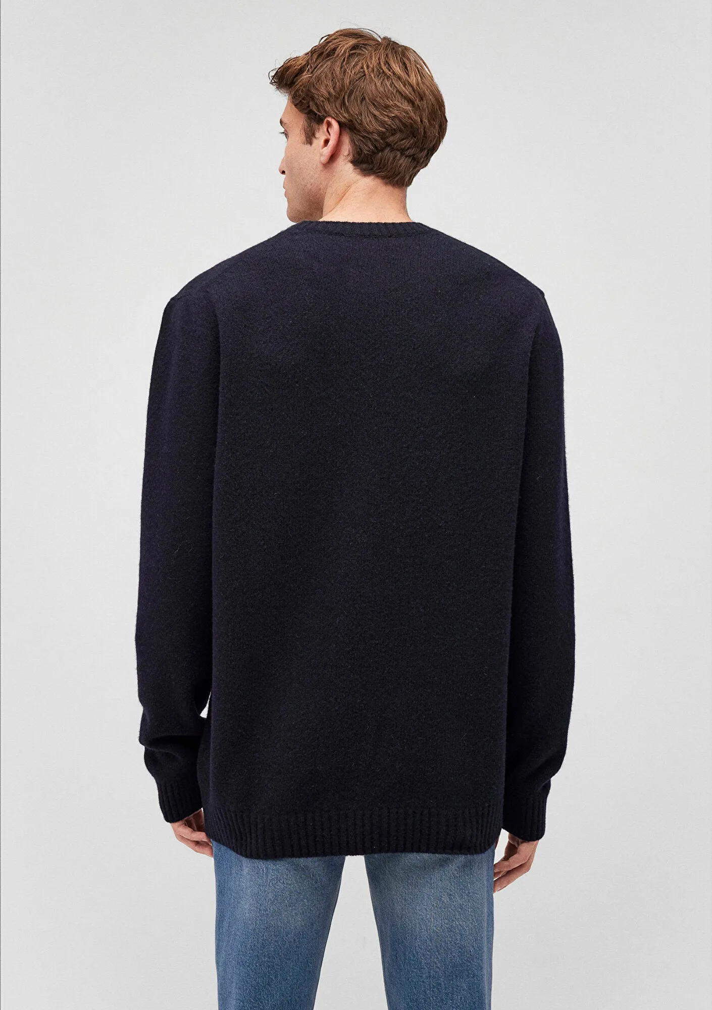 Navy Crewneck Sweater