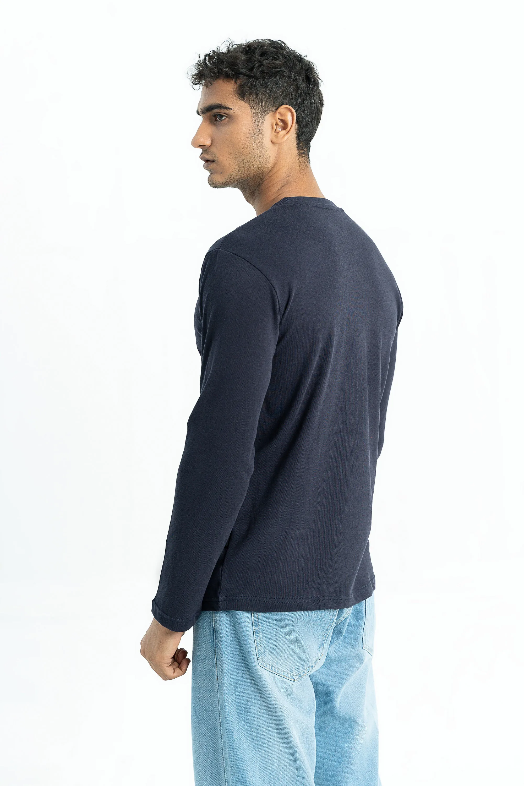 Navy Jersery Shirt