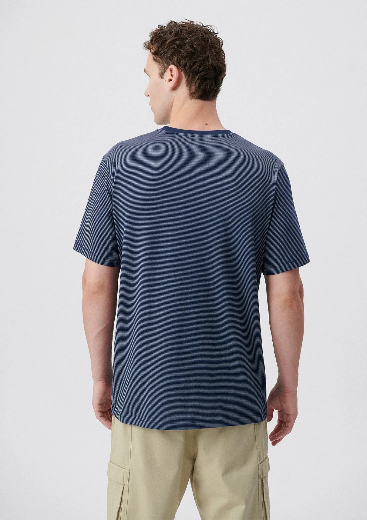 Navy Striped T-Shirt