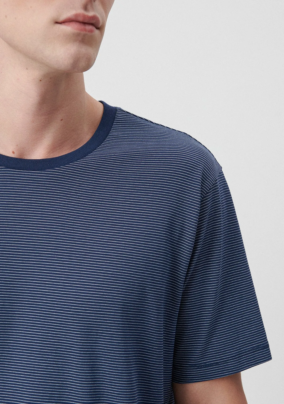 Navy Striped T-Shirt