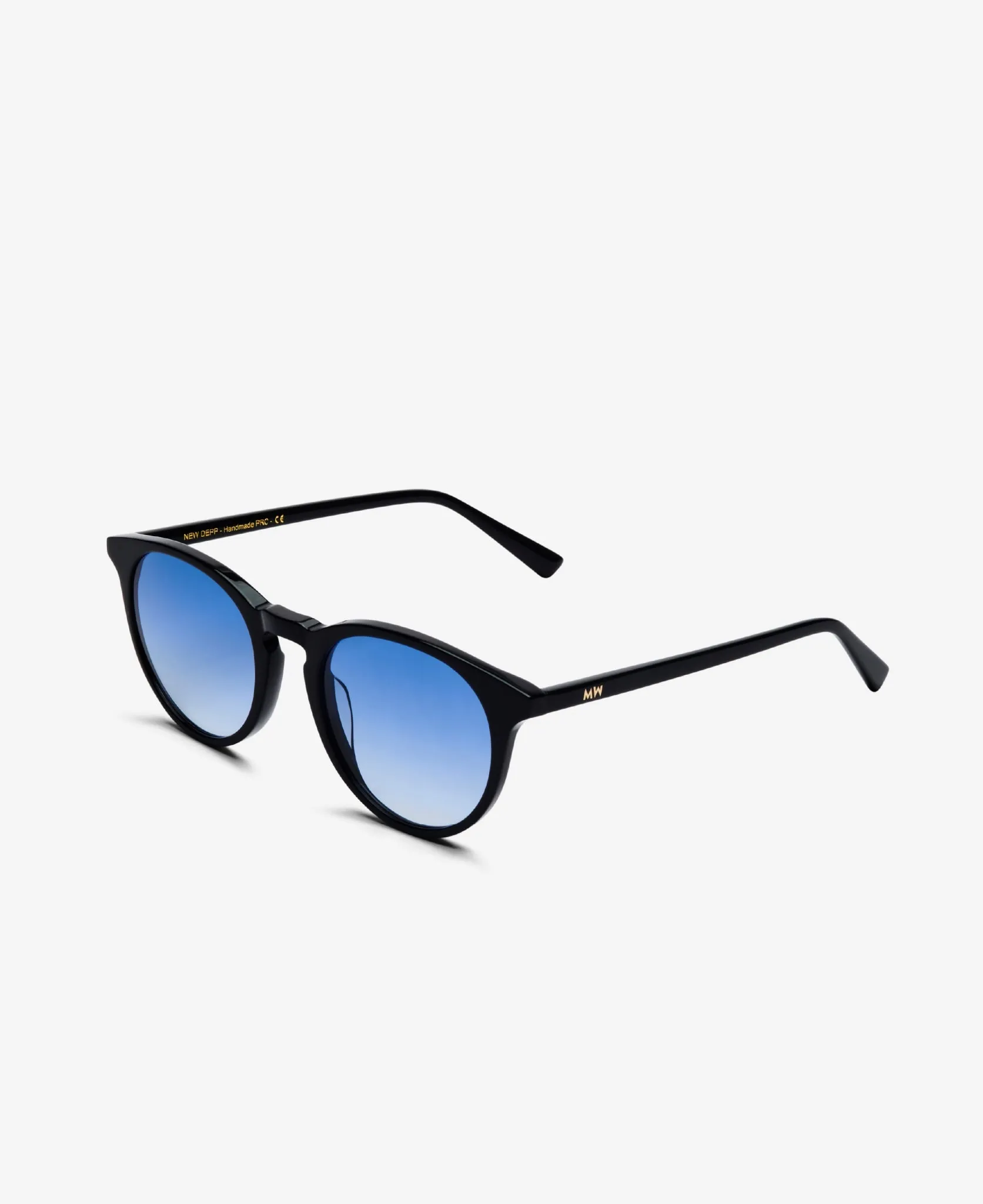 NEUES DEPP – Schwarz mit Farbverlauf in Blau