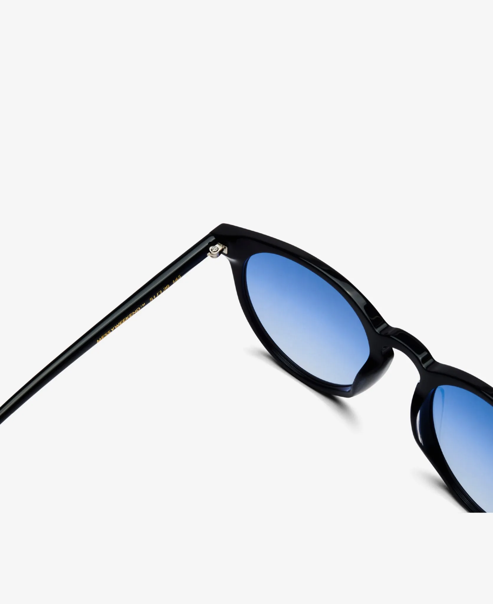 NEUES DEPP – Schwarz mit Farbverlauf in Blau