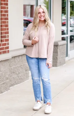Never Felt This Good Top In Mocha