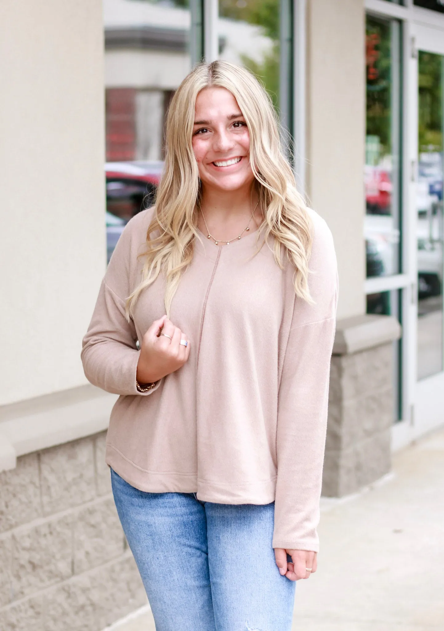 Never Felt This Good Top In Mocha