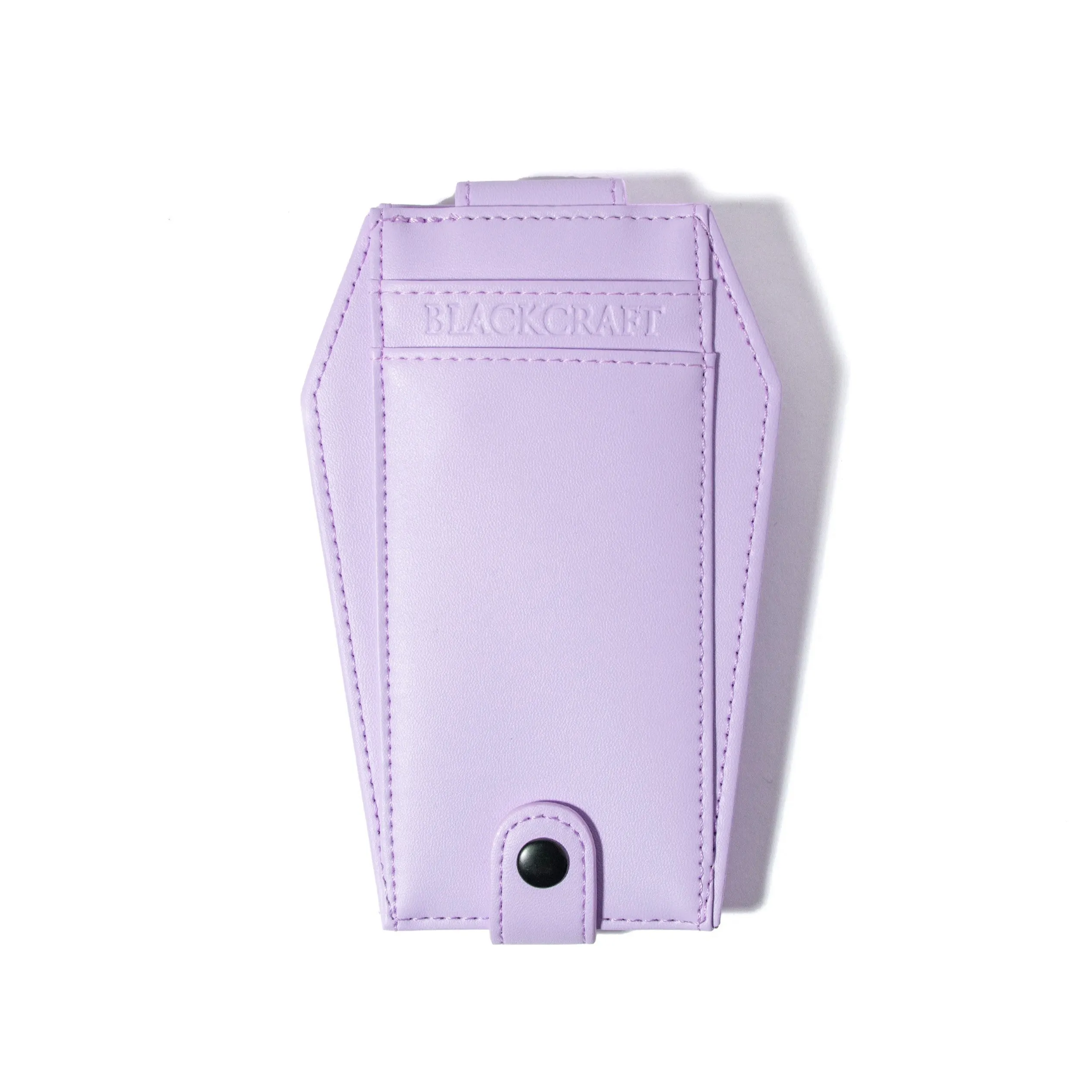 Never Trust - Purple Coffin Cardholder Wallet