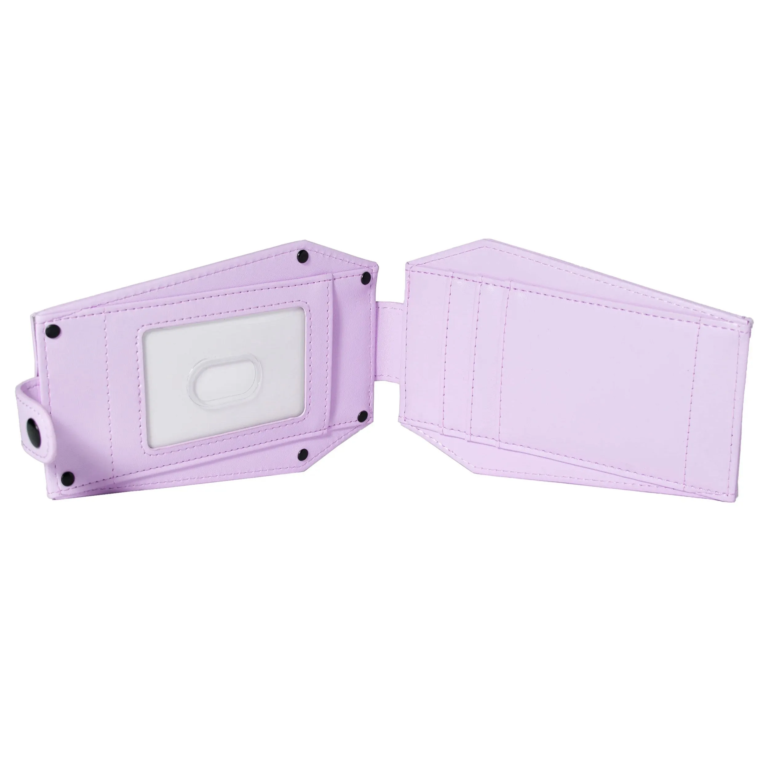 Never Trust - Purple Coffin Cardholder Wallet