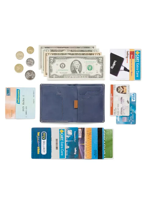 Note Sleeve Wallet- Charcoal