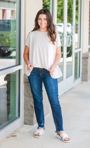 Oatmeal Love Basic Top