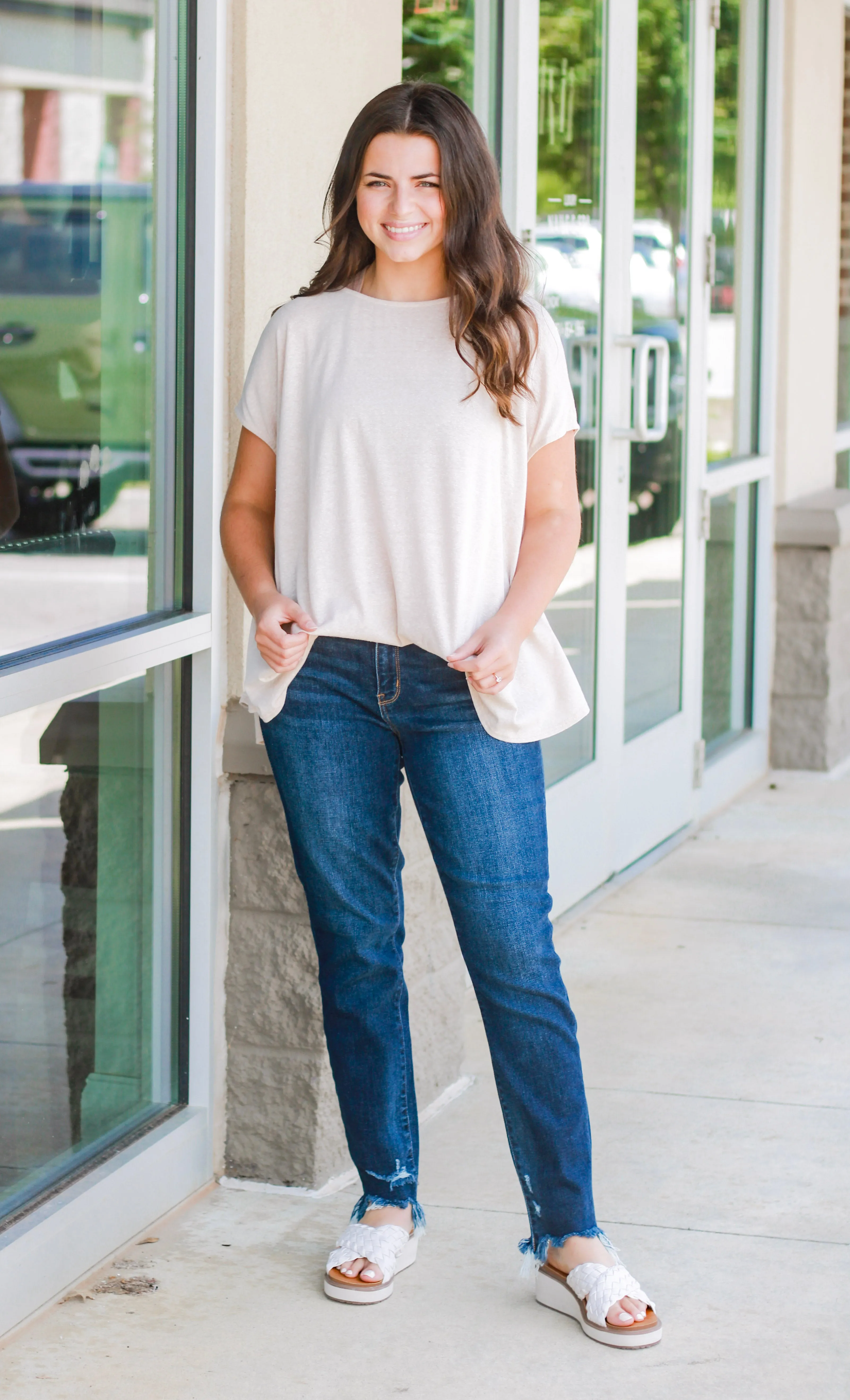 Oatmeal Love Basic Top