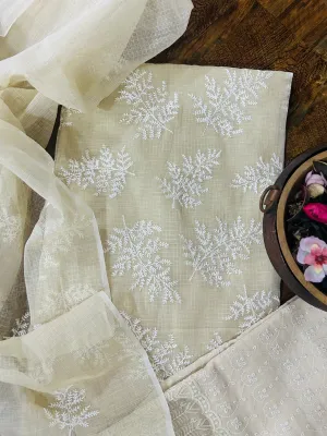 Off white Kota Doriya Suit