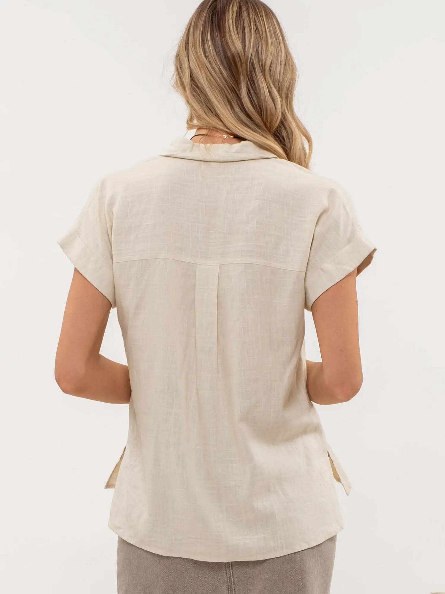 One Pocket Button Down Shirt
