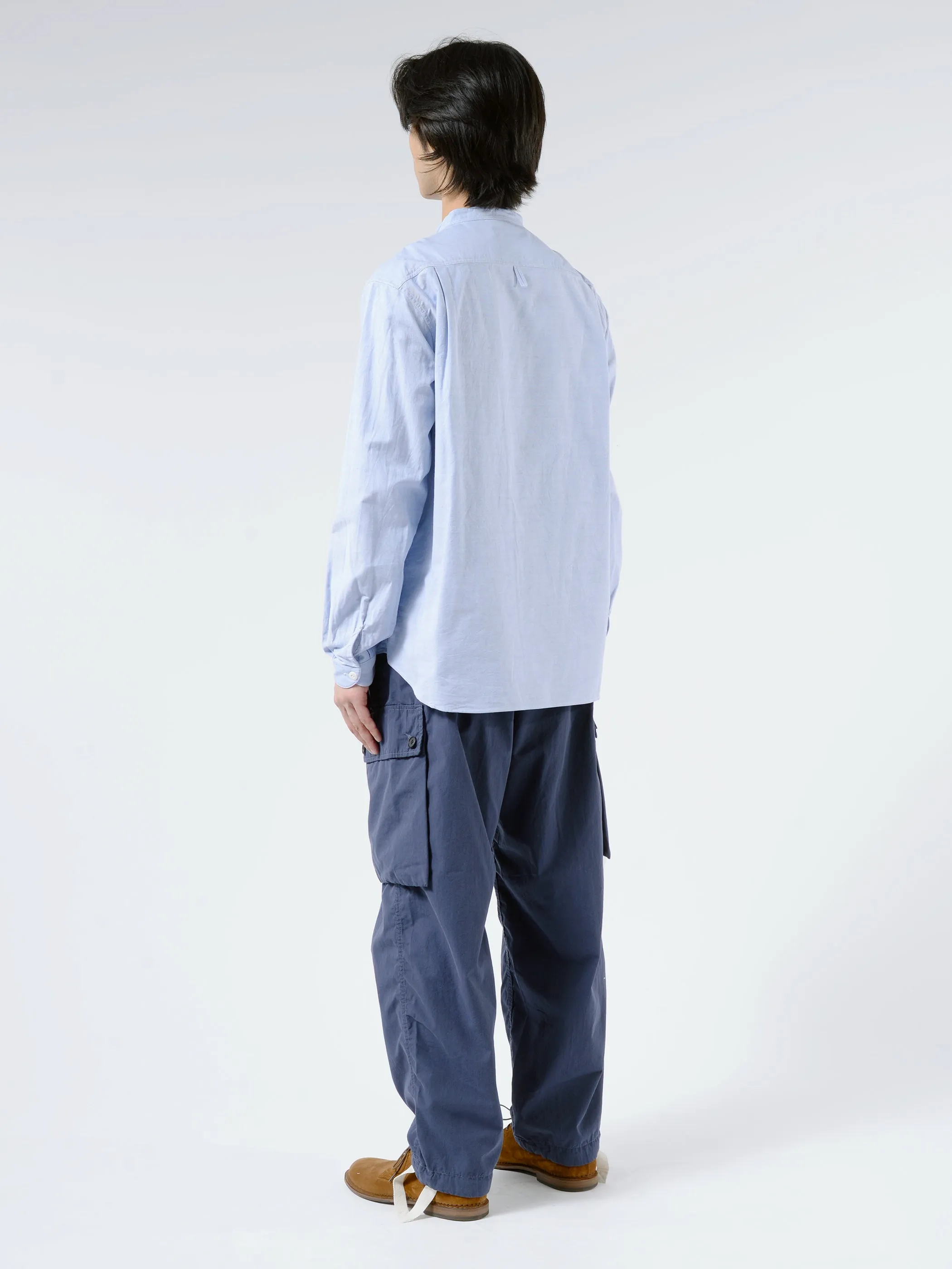 Oxford Band Collar L/S Shirt
