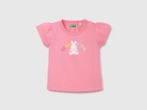 Pack of 2 Regular Fit Round Neck Printed Baby T-Shirts