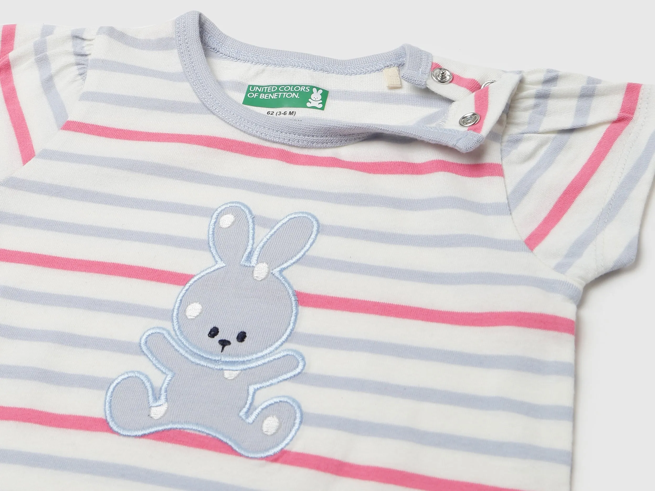 Pack of 2 Regular Fit Round Neck Printed Baby T-Shirts
