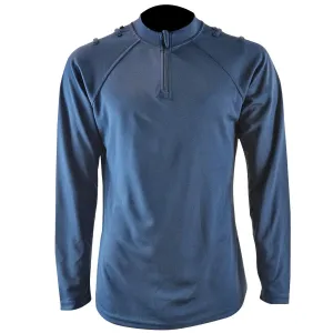 PCSO Long Sleeve T-Shirt with Loop Rank Blue - Grade 1