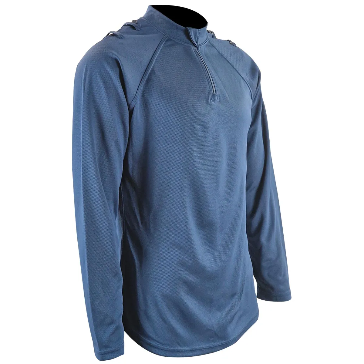 PCSO Long Sleeve T-Shirt with Loop Rank Blue - Grade 1