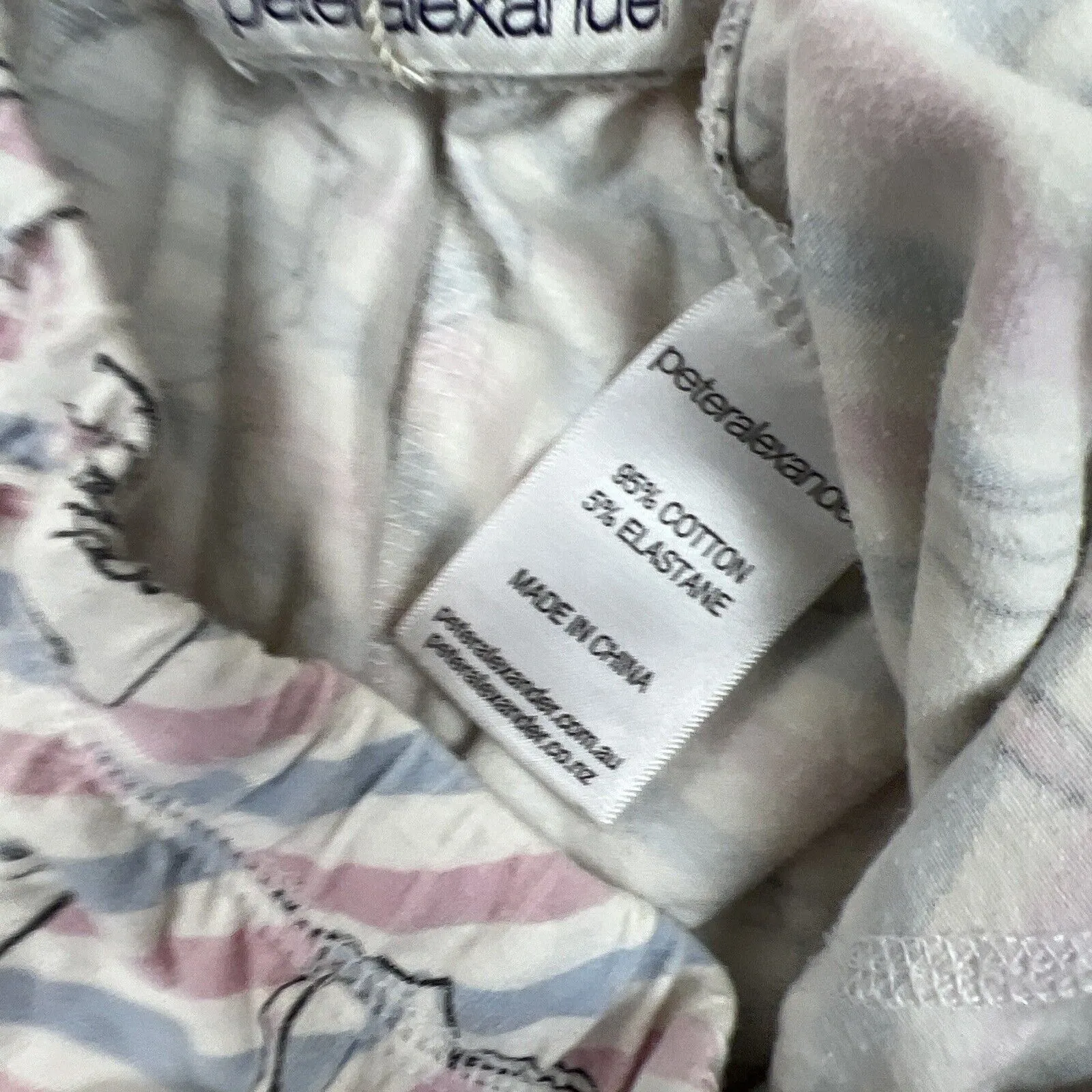 Peter Alexander Womens Pyjama Top & Pyjama Pants Size M-L