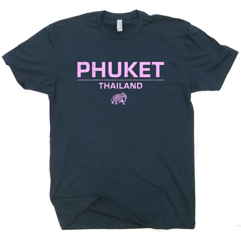 Phuket Thailand T Shirt Vintage elephant T Shirt Cool Yoga T Shirt Hindu Symbol