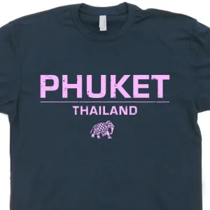 Phuket Thailand T Shirt Vintage elephant T Shirt Cool Yoga T Shirt Hindu Symbol