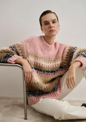 Pink Crewneck Sweater