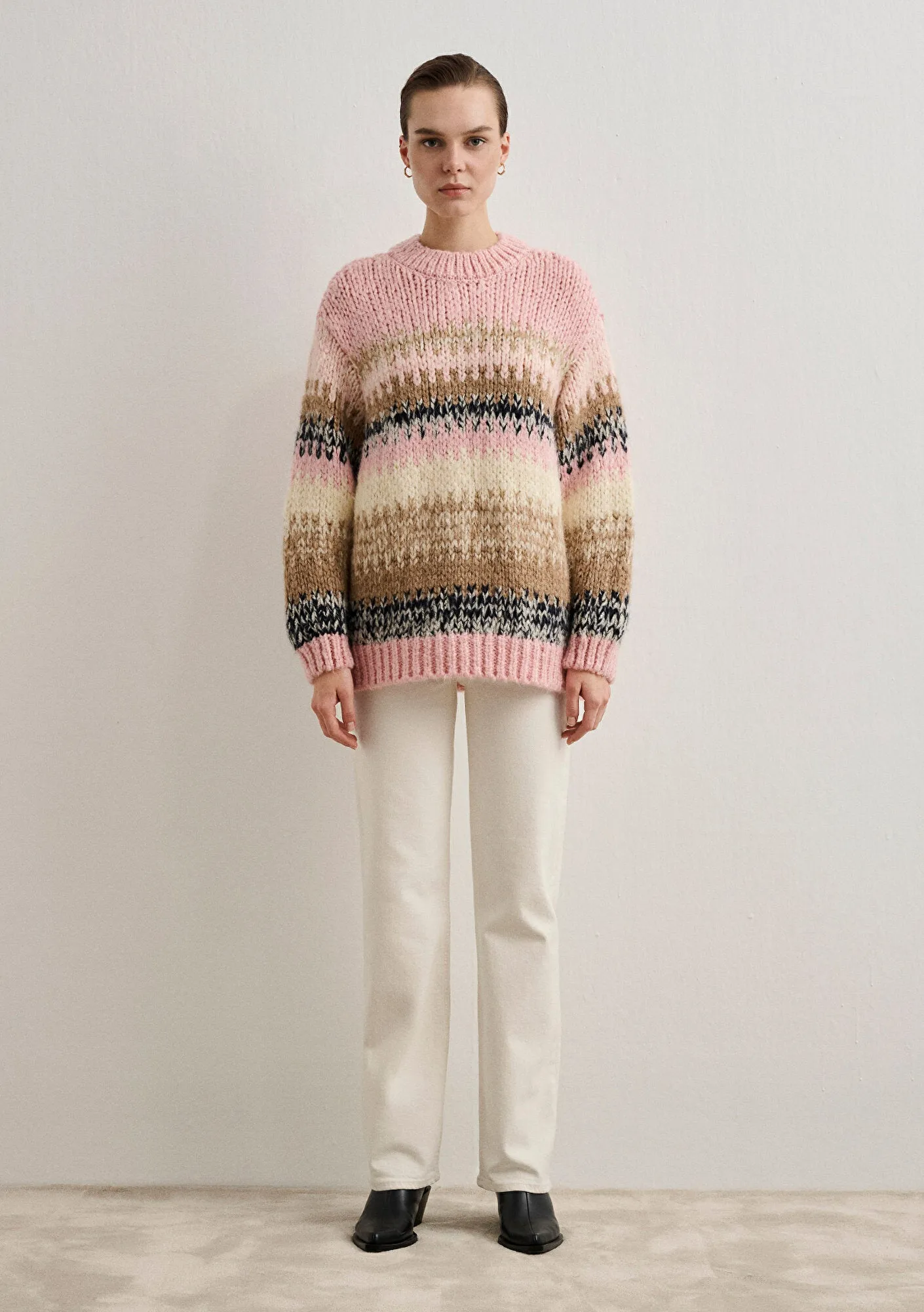 Pink Crewneck Sweater