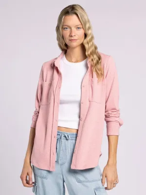Pink Louie Shirt Jacket