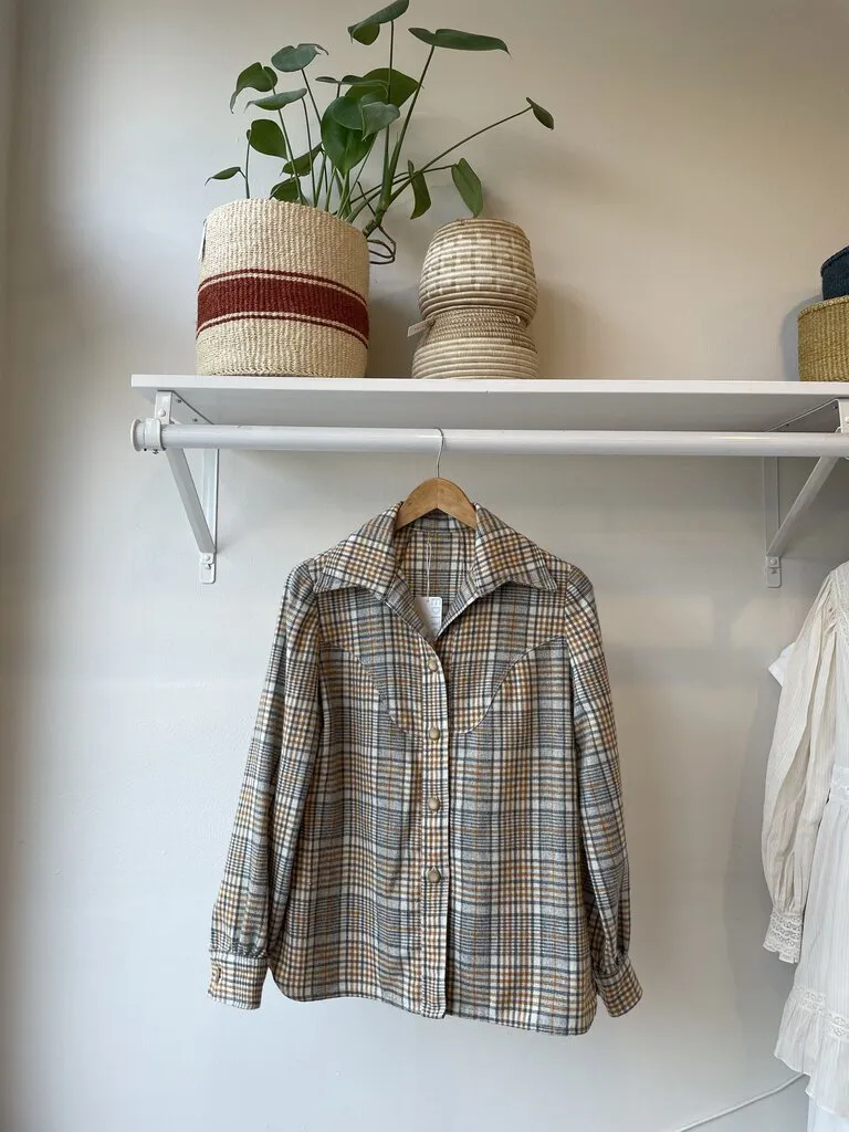 Plaid Button Up