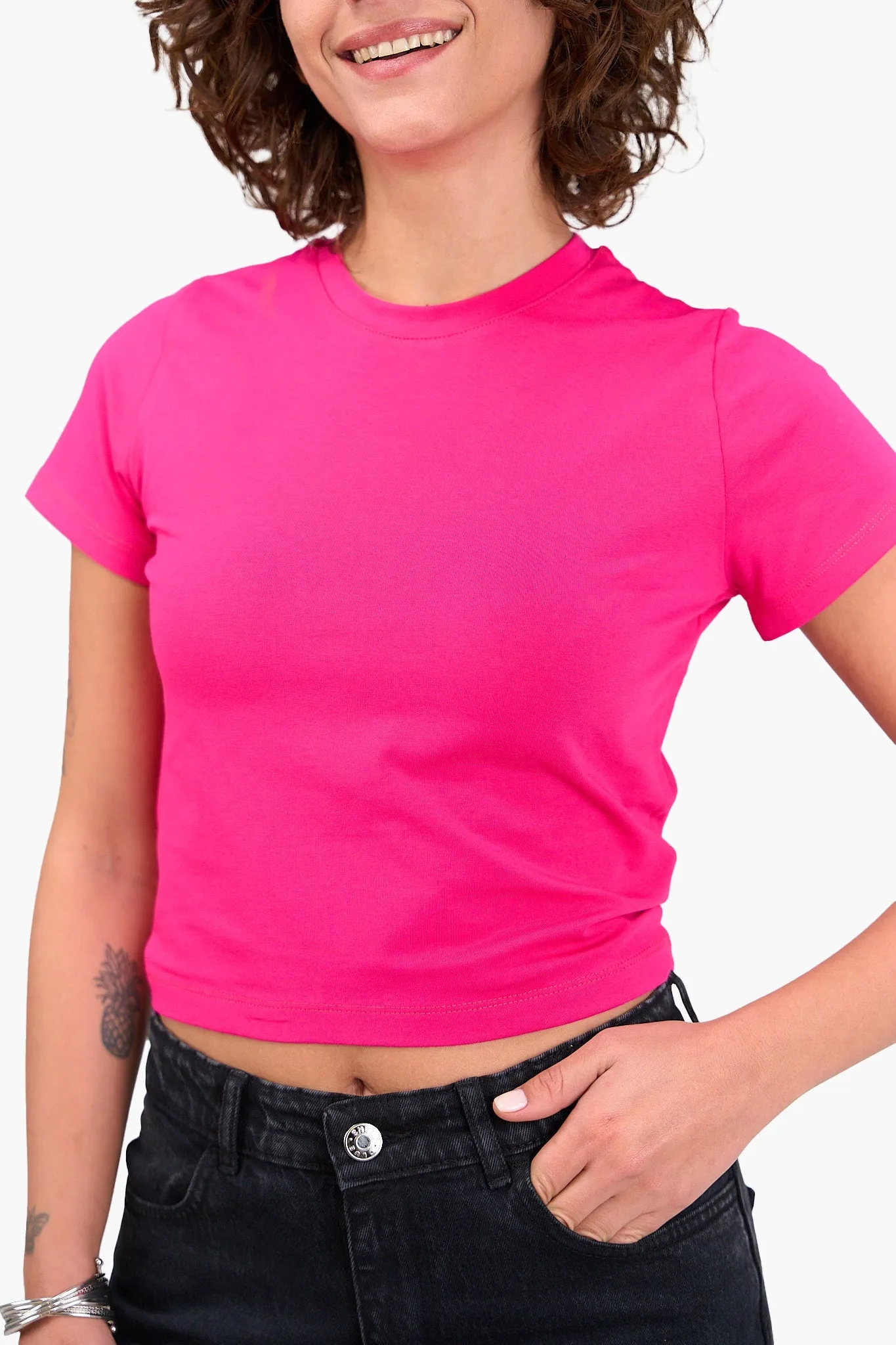 Plain Cropped Top