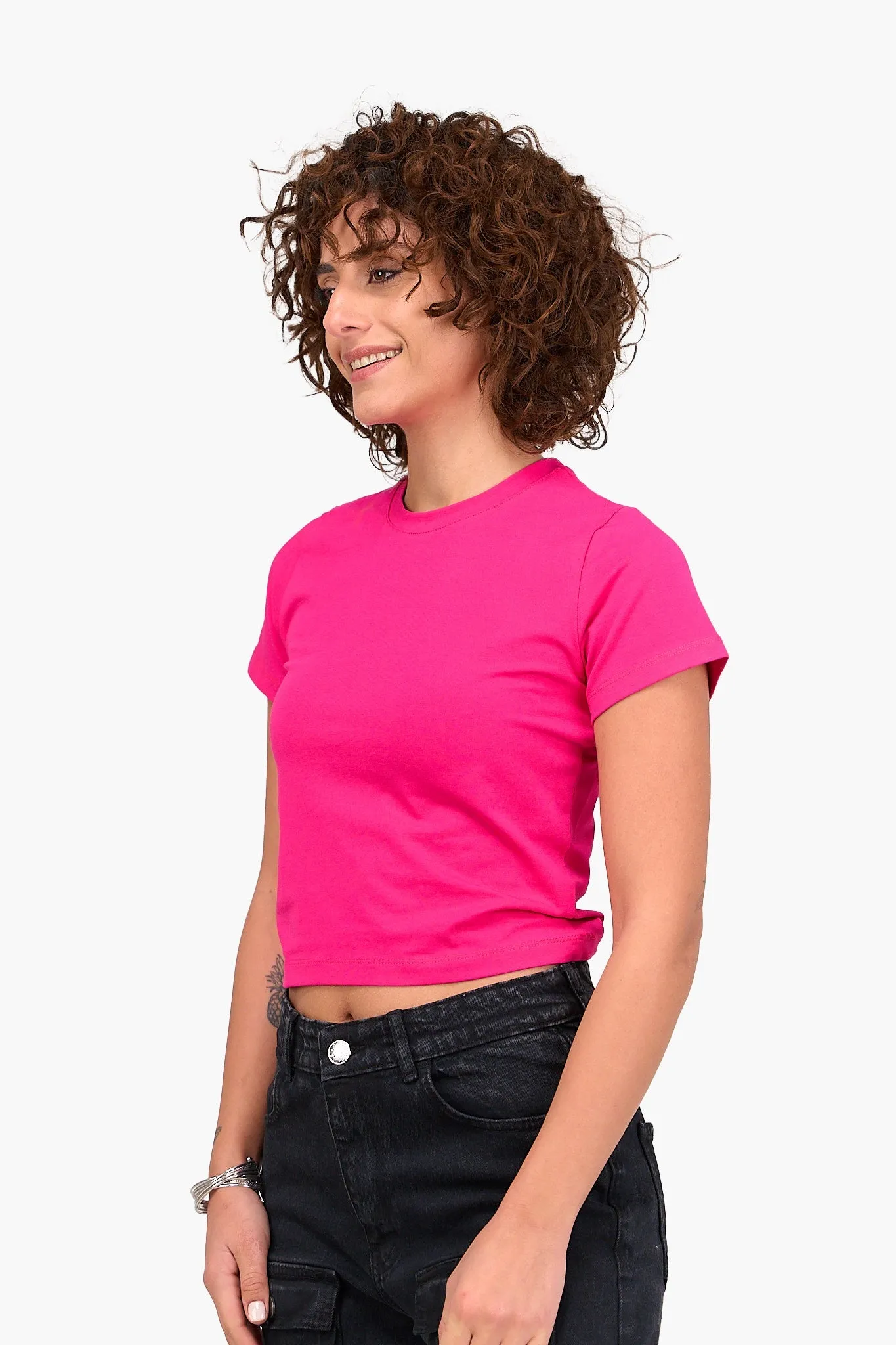Plain Cropped Top