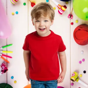 Plain Red T-Shirt for Kids