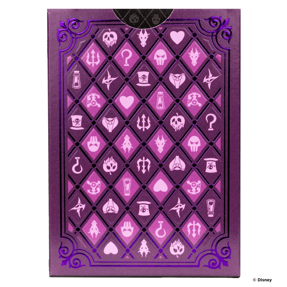 Playing Cards - Bicycle: Disney Villains (Purple)