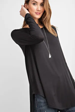 PLUS BASIC ROUND NECK TOP