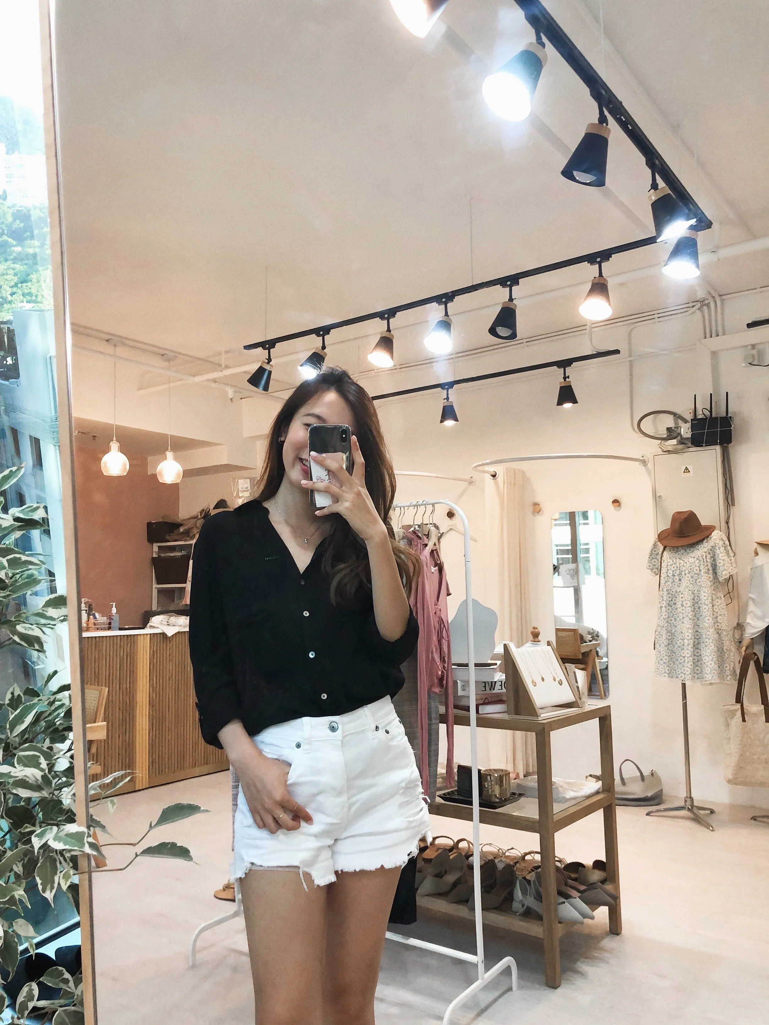 Pocket Button Up Blouse