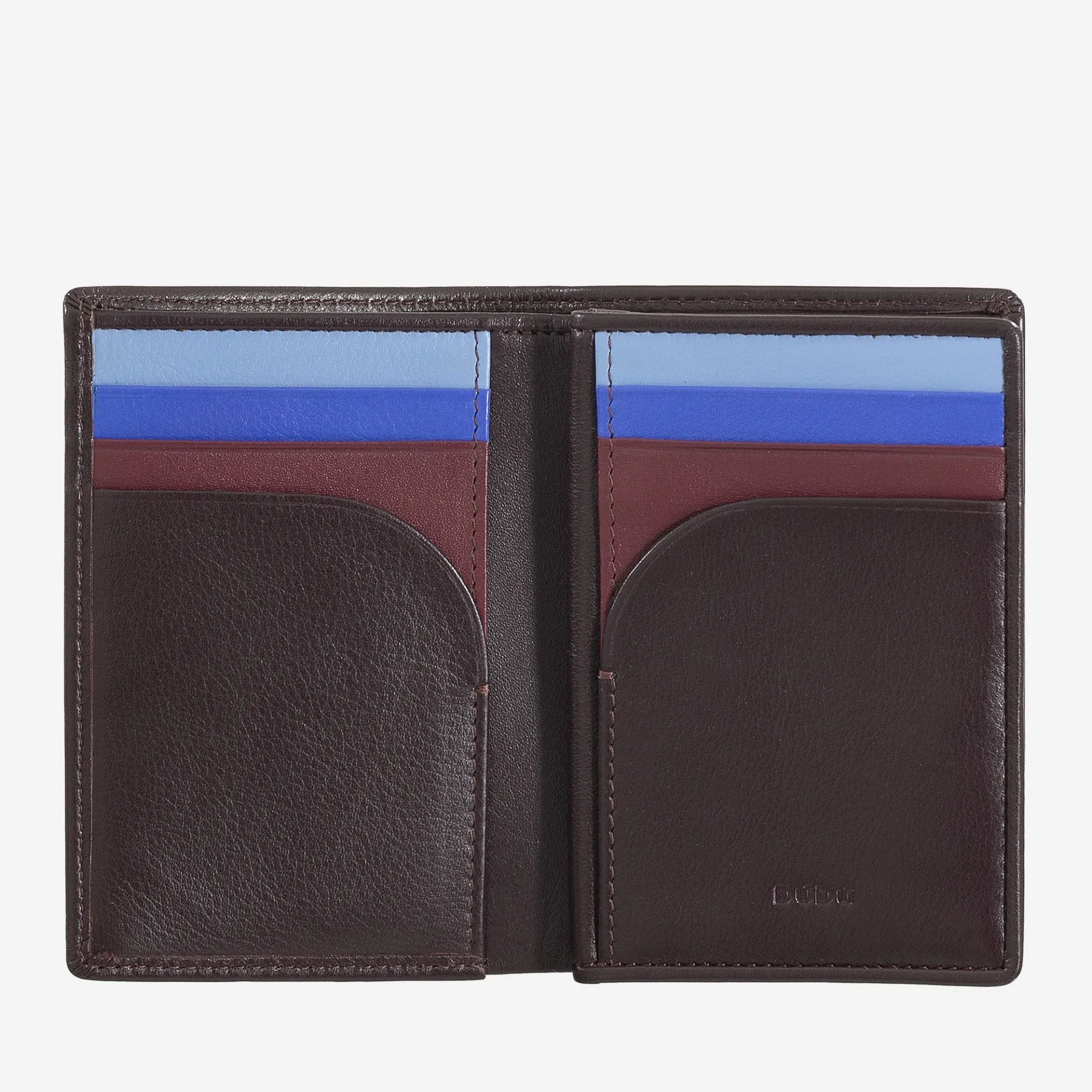 Portafoglio da Uomo Dudu Bags Turku in Pelle con RFID Burgundy Scuro