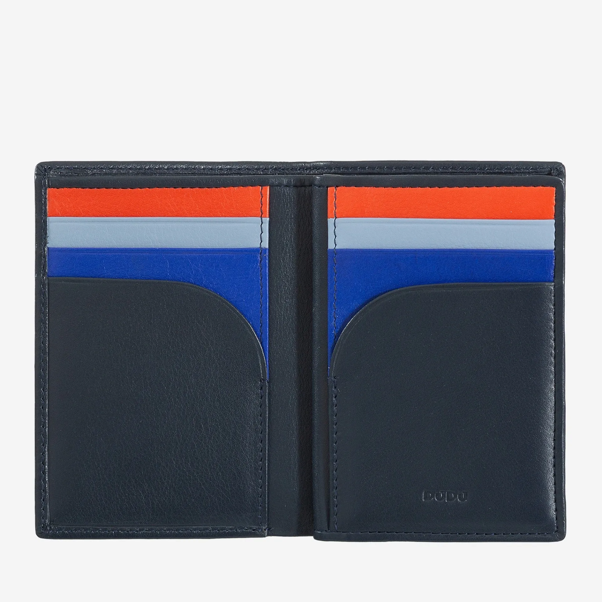 Portafoglio da Uomo Dudu Bags Turku in Pelle con RFID Navy