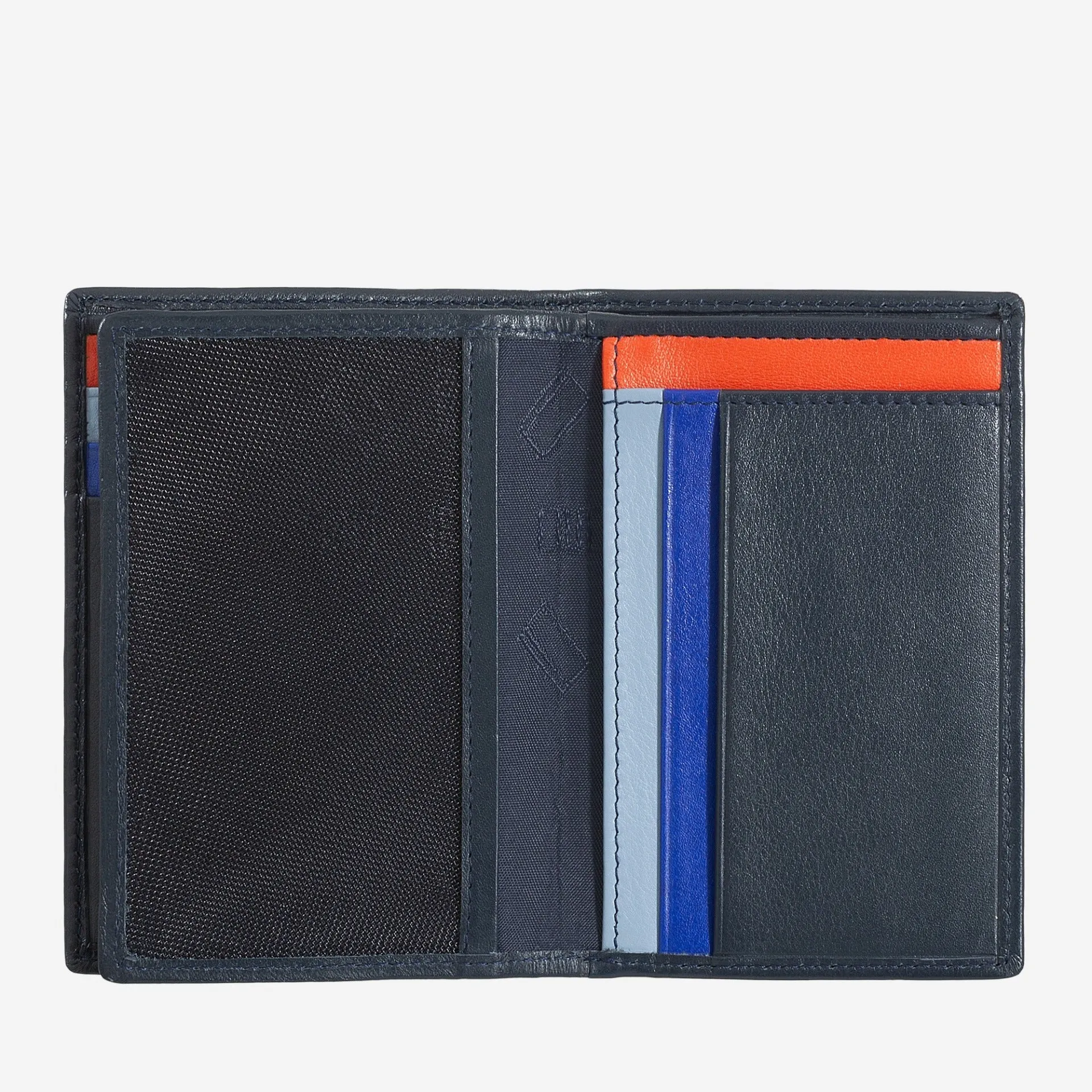 Portafoglio da Uomo Dudu Bags Turku in Pelle con RFID Navy
