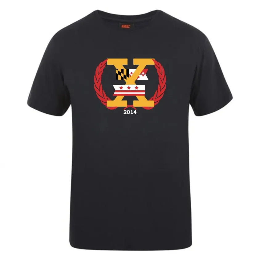Potomac Exiles Club Plain Tee by Canterbury