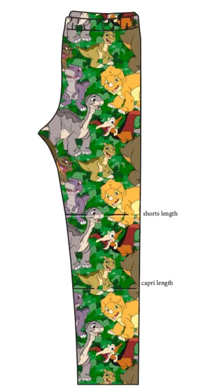 Prehistoric Pals Basic Leggings