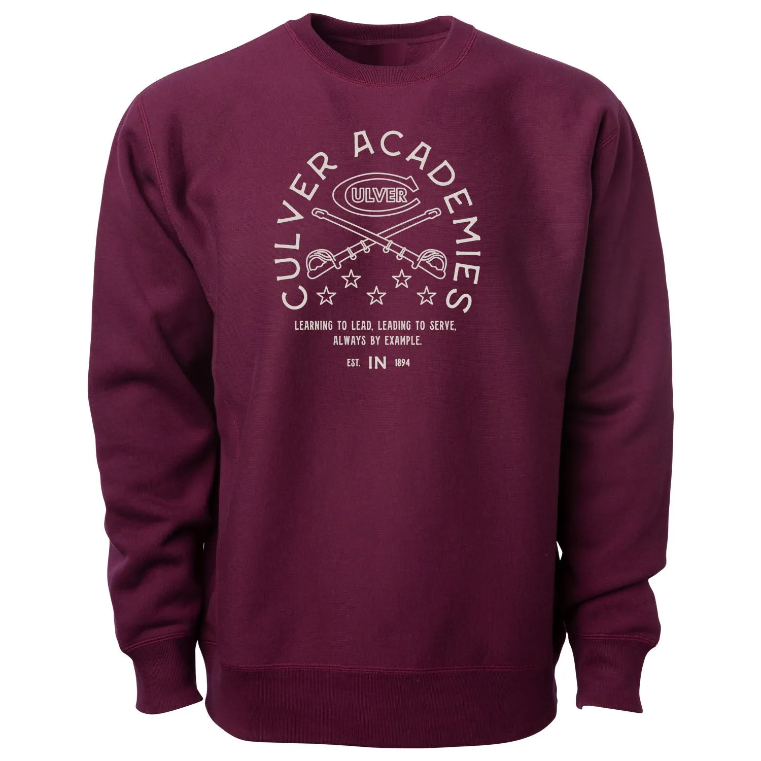 Premium Heavyweight Crewneck - Maroon