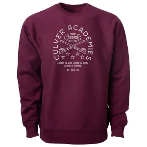 Premium Heavyweight Crewneck - Maroon