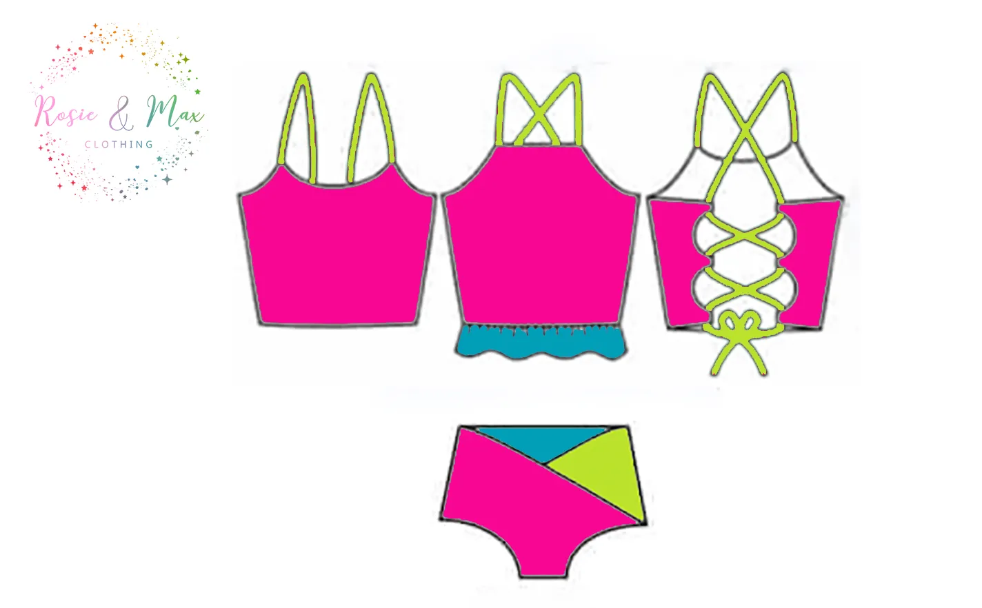 PREORDER- January 2024 Swim - Neon - Busy Bee