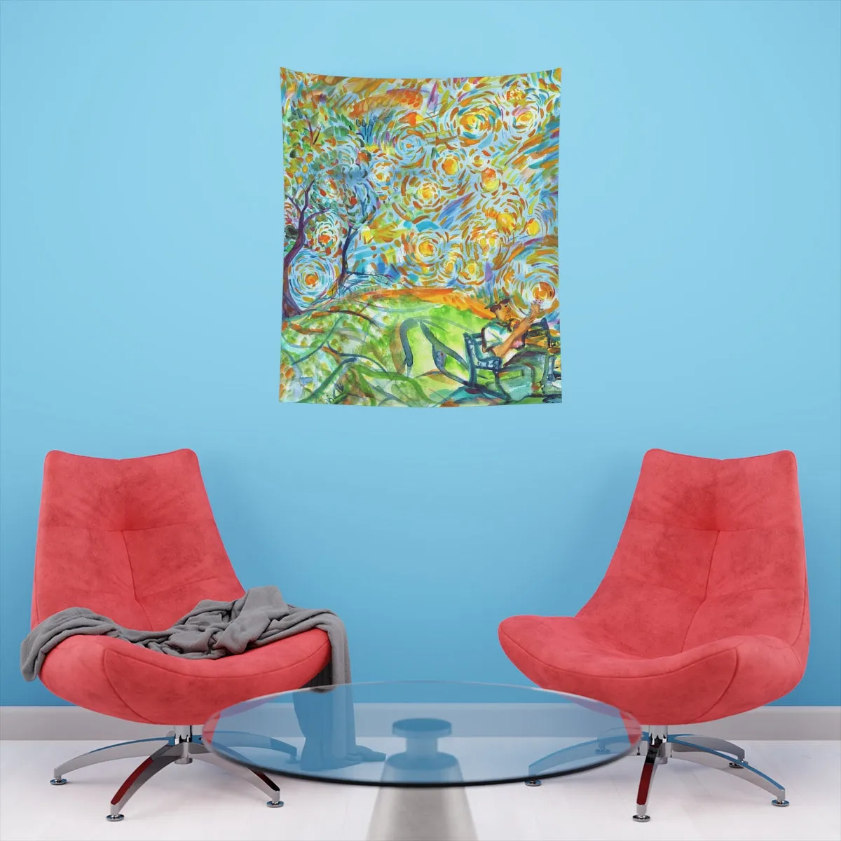 Printed Wall Tapestry