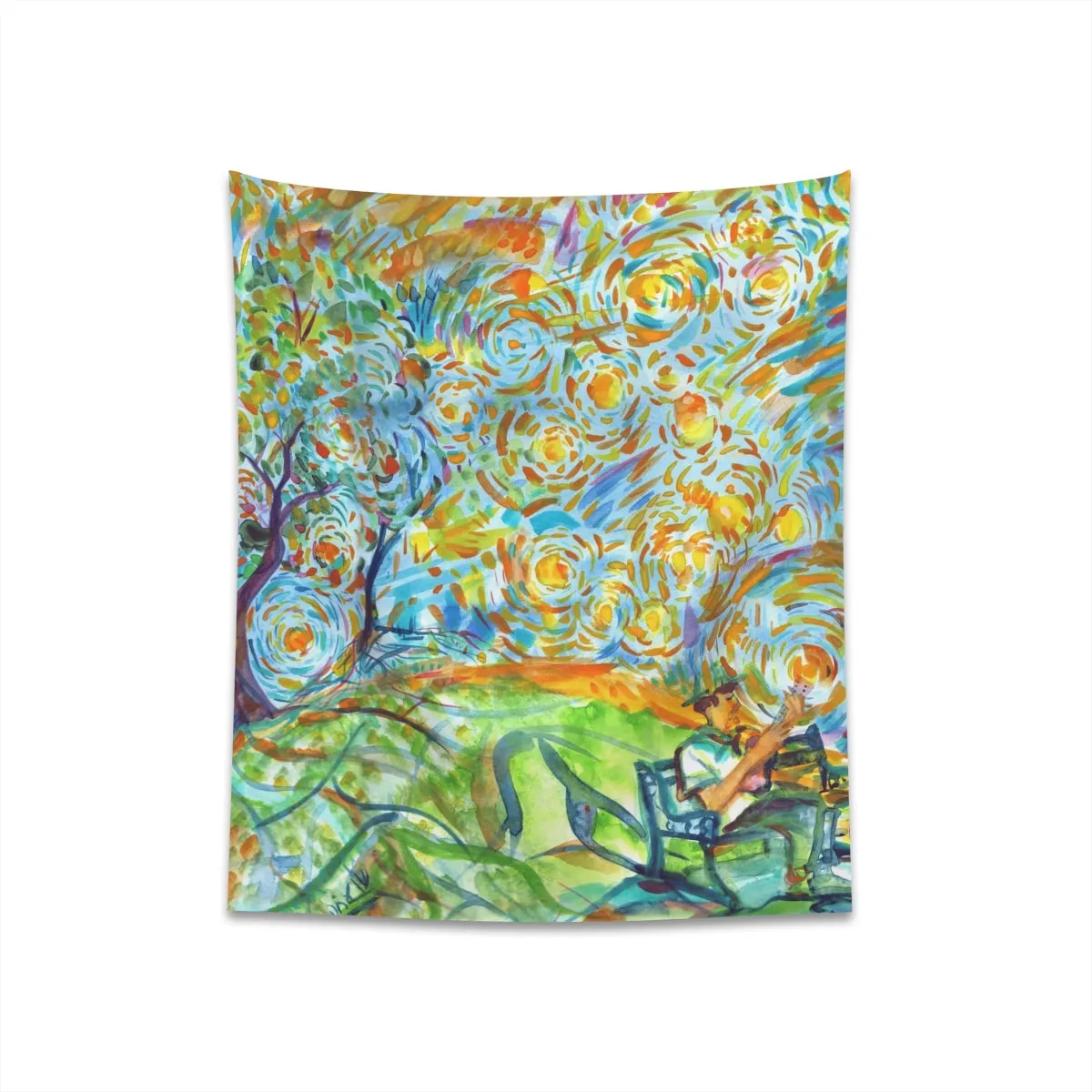 Printed Wall Tapestry