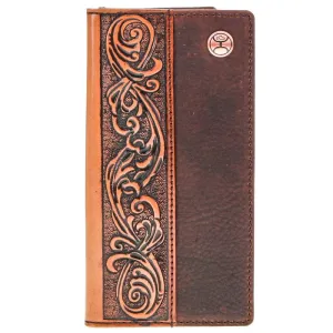 "Grayson" Rodeo Hooey Wallet Brown/Tan