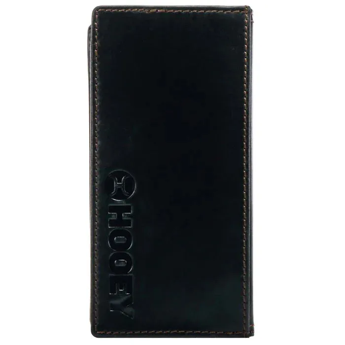 "Hooey Classic" Smooth Black Rodeo Wallet